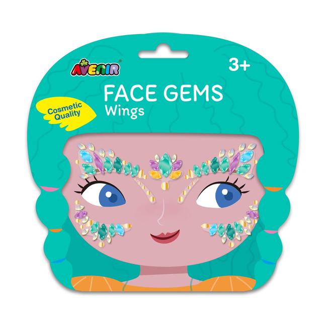 Face Gems Wings 