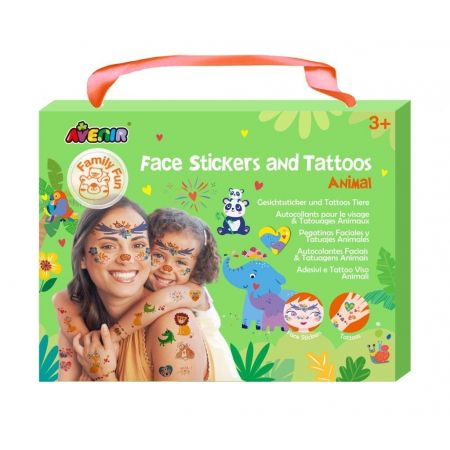 Face Stickers and Tattoo 