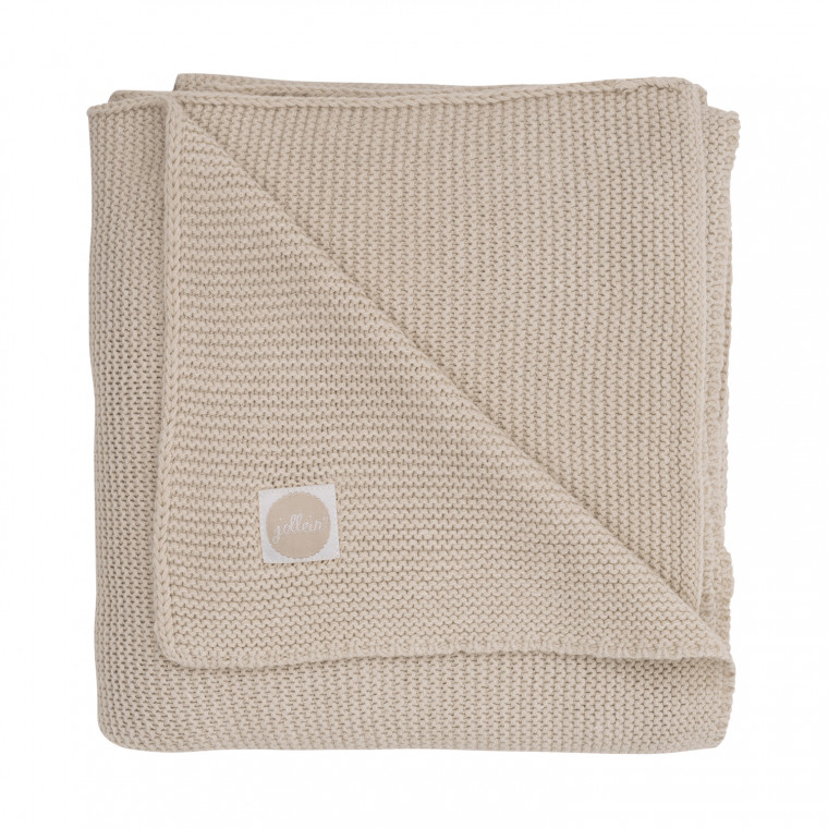 Jollein Blanket Basic Knit Nougat 70x100