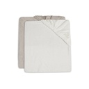 Changing mat covers 2pcs - Nougat
