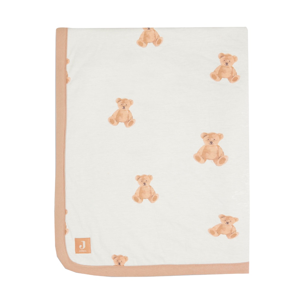 Jollein Blanket Teddy Bear  75 X 100 Cm 