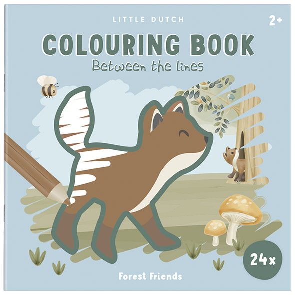 Colouring Book forest friends