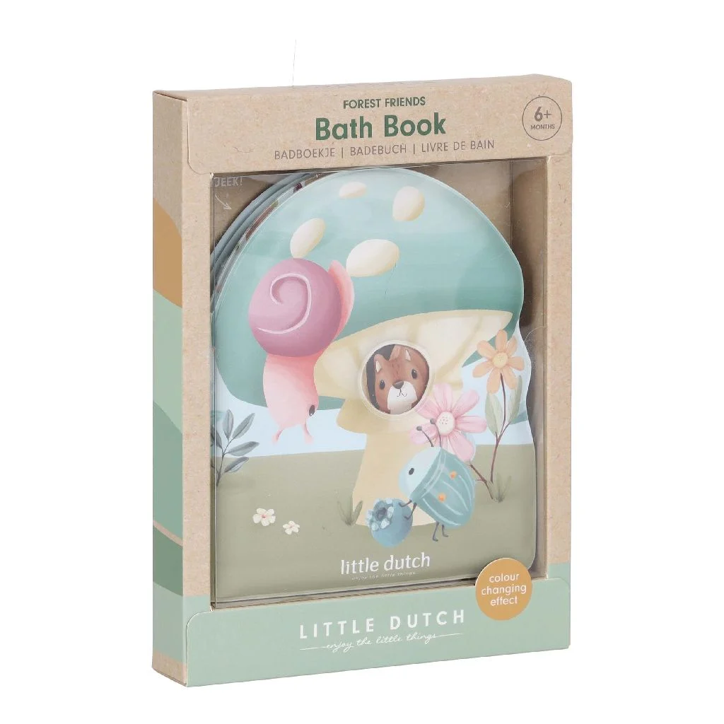 Little Dutch Bath Book Forest Friends