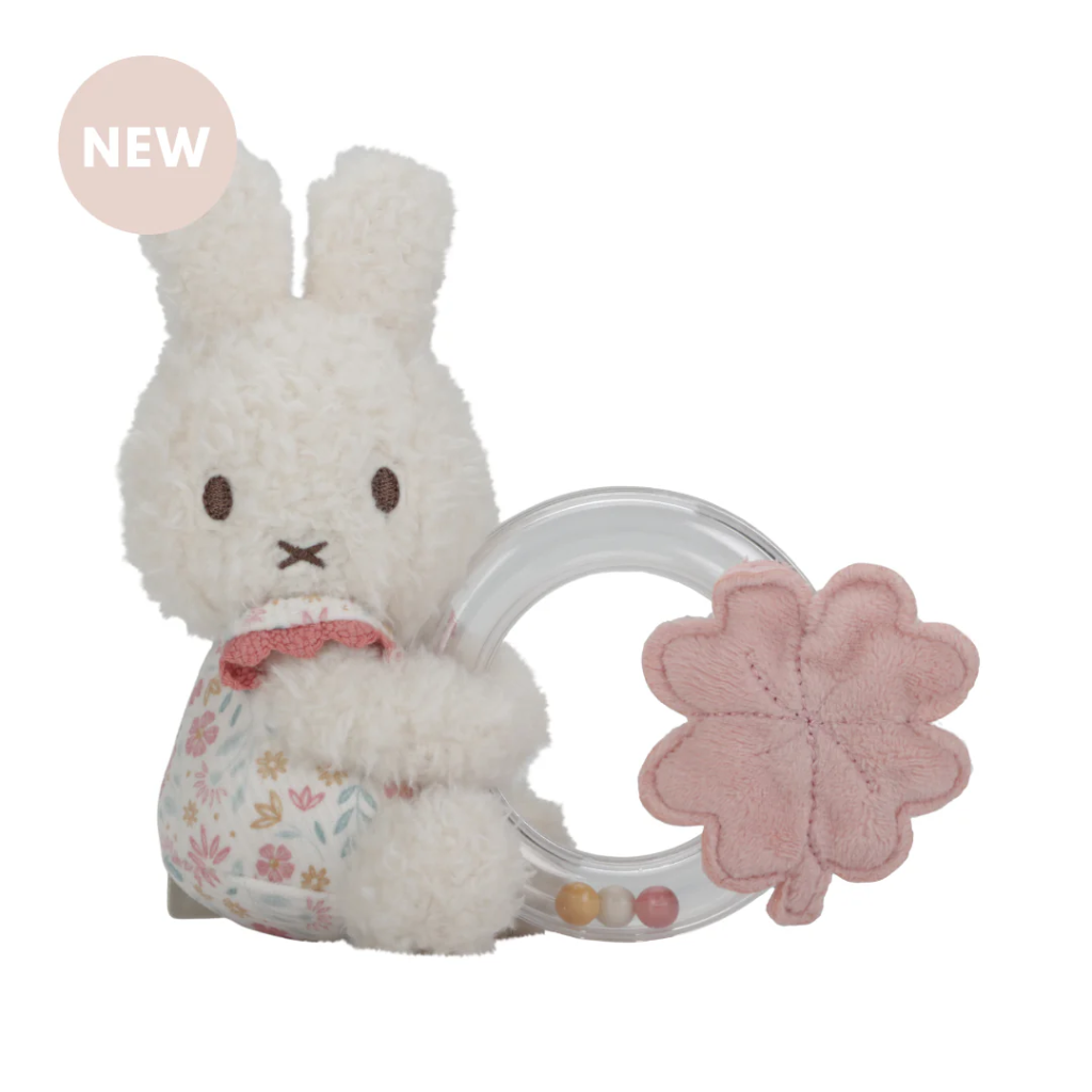 Little Dutch x Miffy Rattle Lucky Ring Blossom 