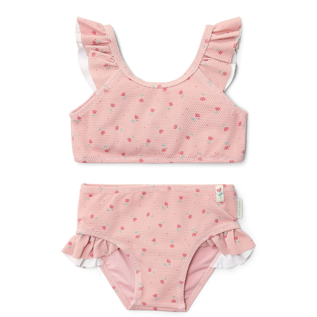 Little Dutch Bikini Sunny Flowers Blush/Pink 1-2Y