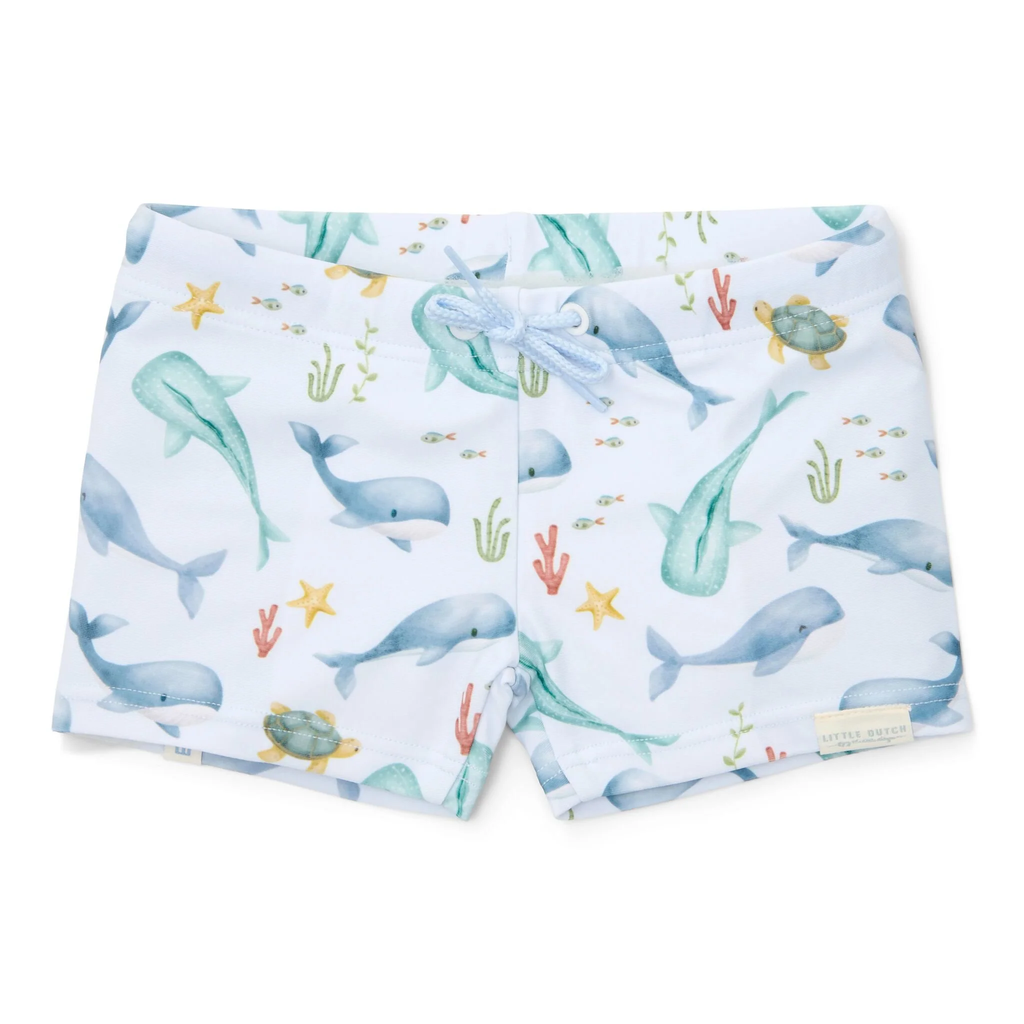 Little dutch swim shorts Ocean multi colour 6-12m