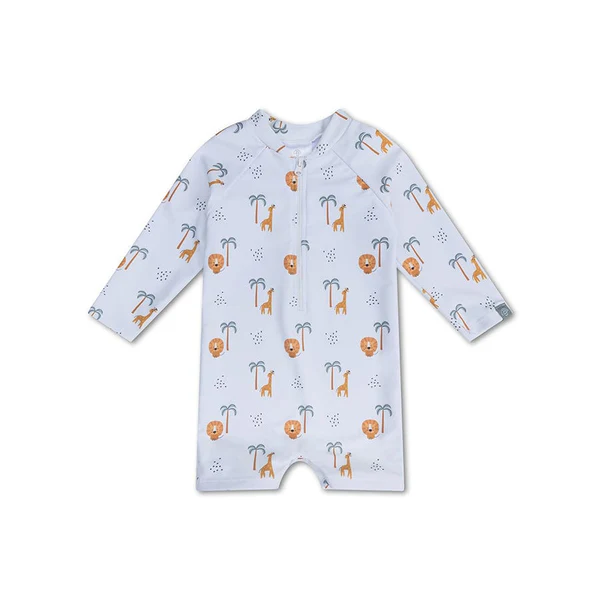 Swim Essentials swimsuit with long sleeves jungle 86/92cm 