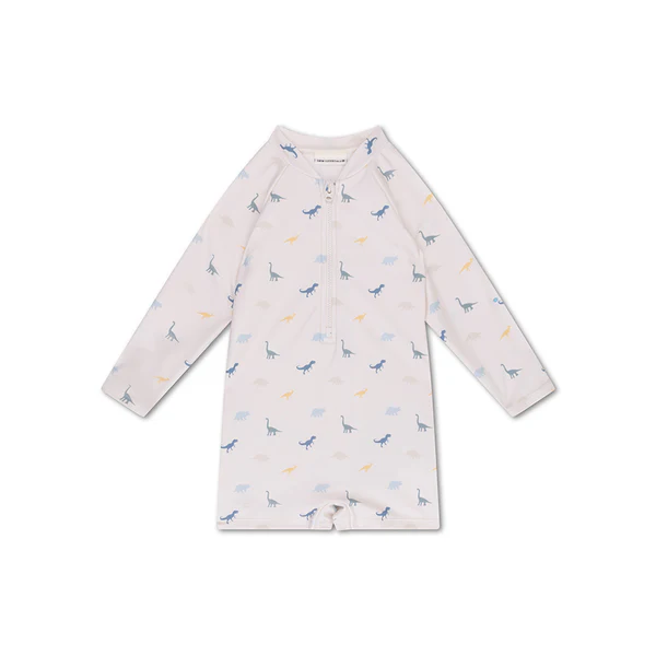 Swim Essentials Swimsuit with long sleeves Dino 98/104cm