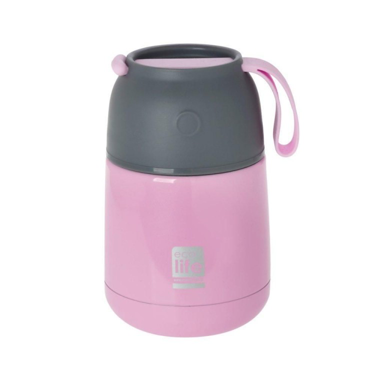 Eco Life Baby Food Container Thermos Pink 450ml