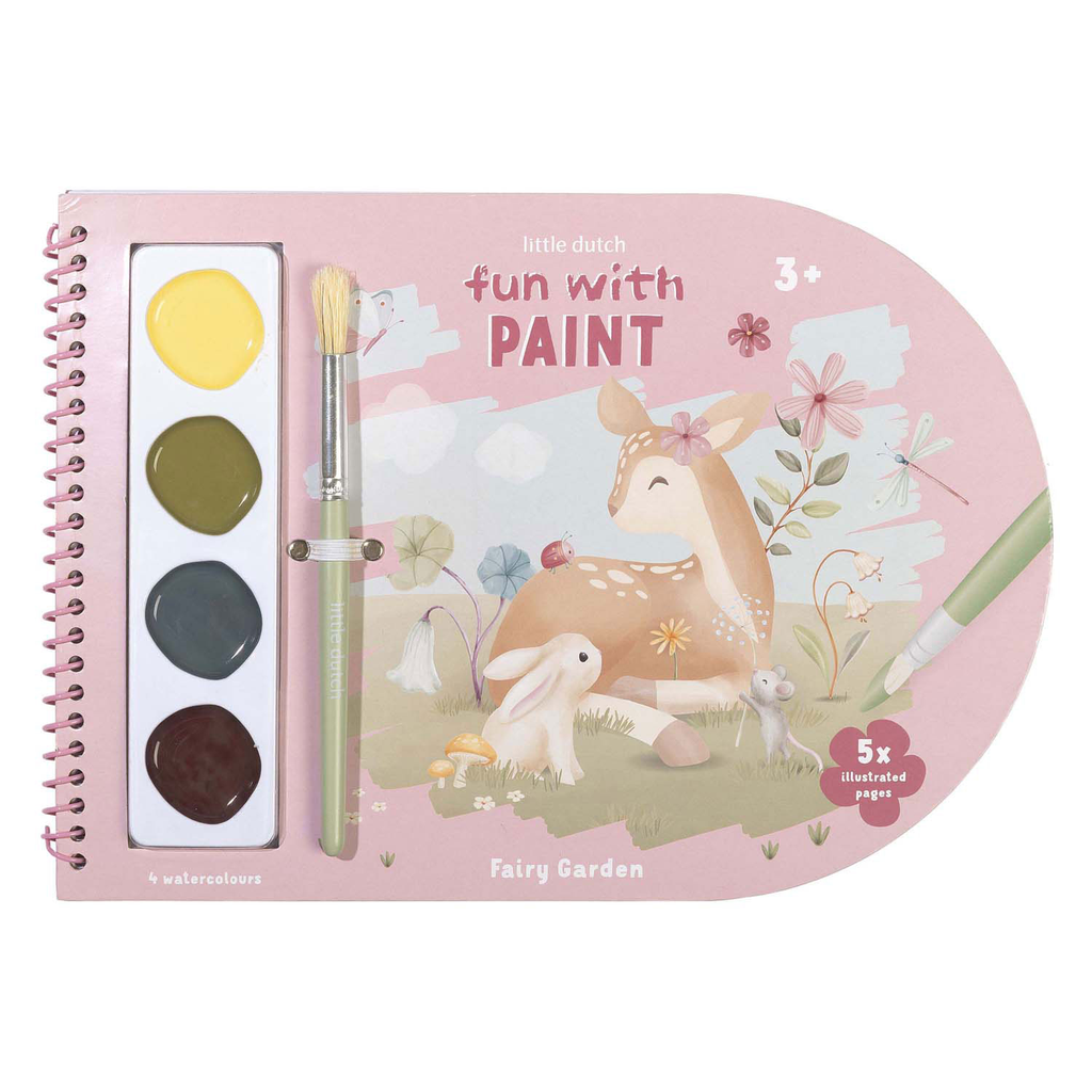 Little Dutch Paint Book Fairy Garden 