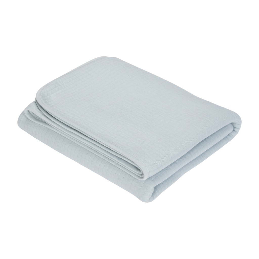 Little Dutch Pure Zomerdeken Soft Blue 110 X 140 Cm