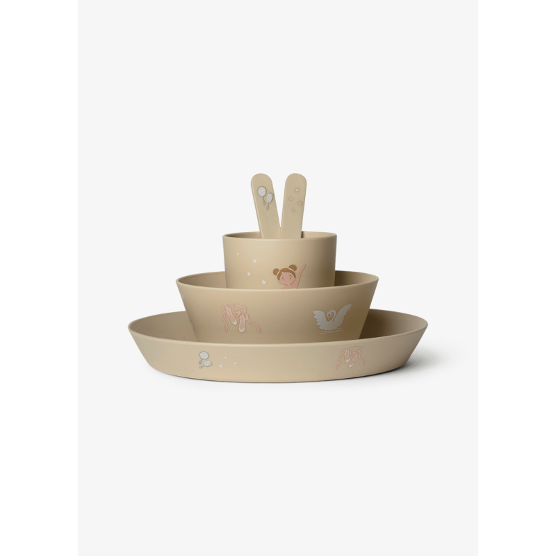 Citron Bio-Based Tableware 5piece set Vehicles 