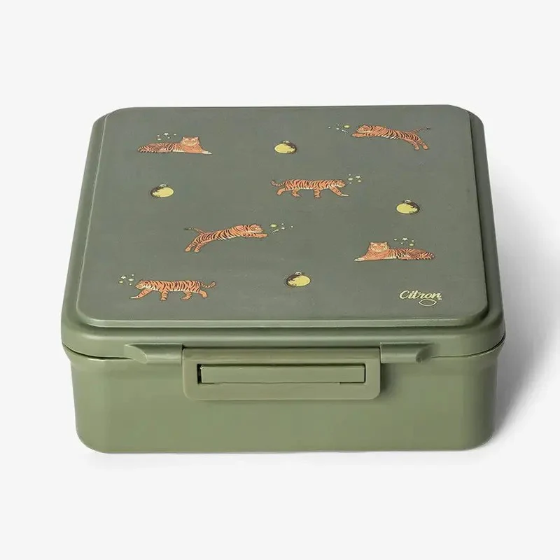 Citron My Grand Lunchbox (Includes Lunchbox & Thermal 250ml Jar) Tiger 