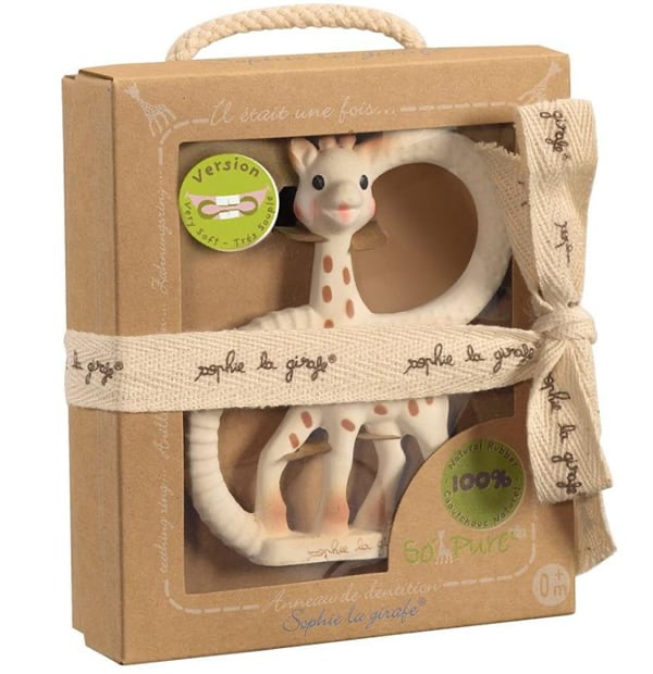 Sophie La Girafe Vulli So'Pure Chew Toy Extra Soft 