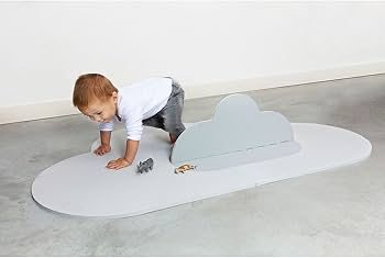 Quut Cloud Playmat - Pearl Grey / Small