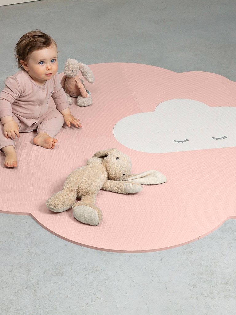 Quut Head in the Clouds Large Playmat Blush Rose