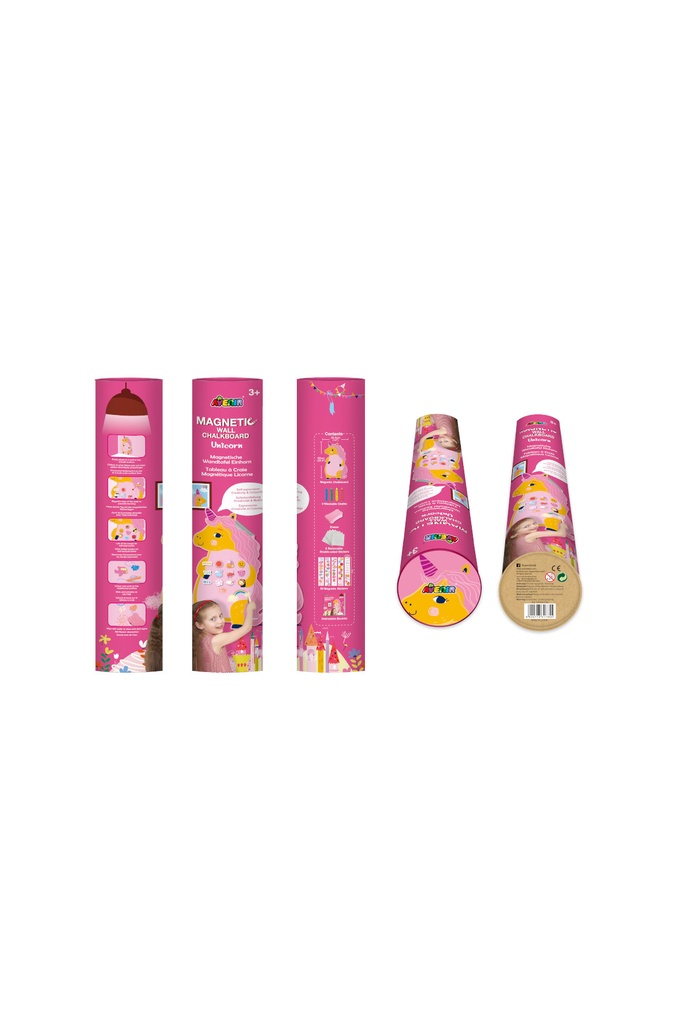 Magnetic Wall Chalkboard Unicorn 