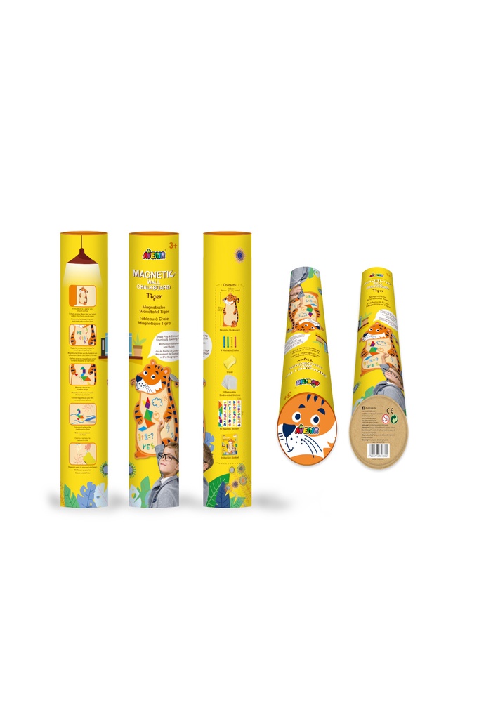 Magnetic Wall Chalkboard Tiger 