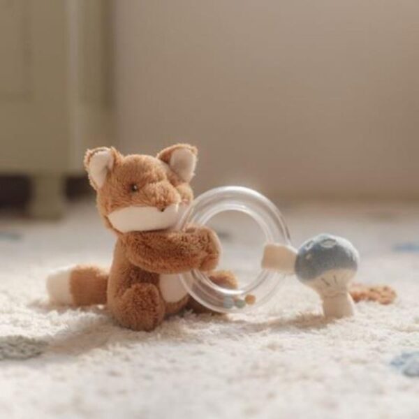 Little Dutch Ring Rattle Forest Friends