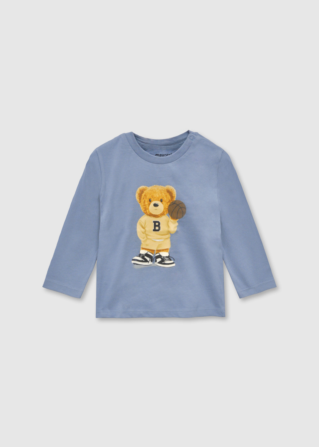 Mayoral Long Sleeve shirt bear - Iceberg