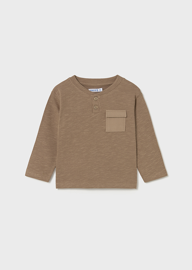 Mayoral Long Sleeve t-shirt - Caramel 2064