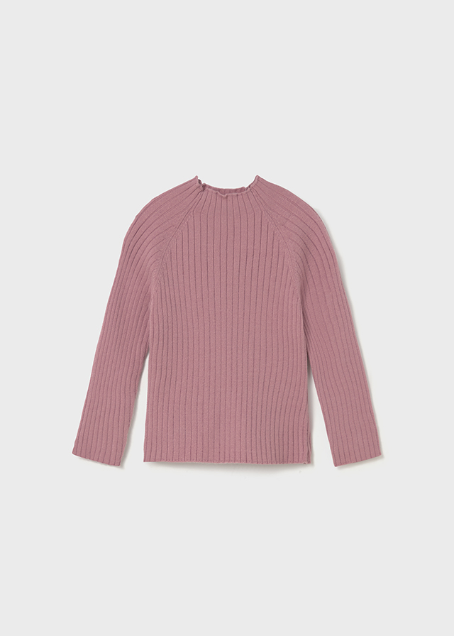 Mayoral Knit mockneck - Orchid
