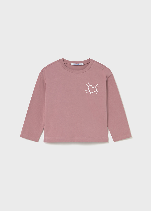 Mayoral Long Sleeve t-shirt - Orchid