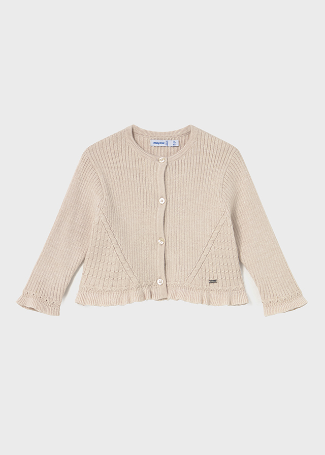 Mayoral Knit cardigan - Tapioca