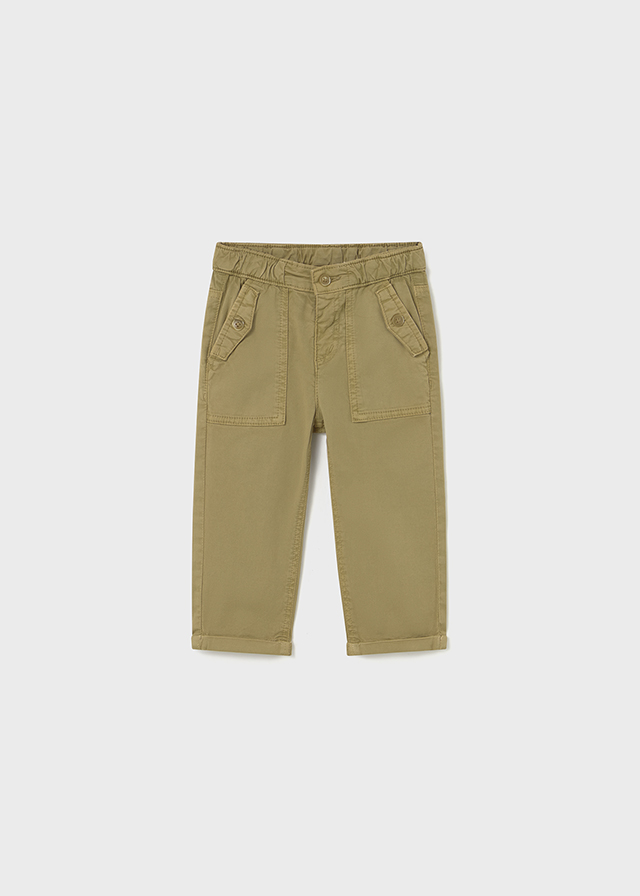 Mayoral Twill pocket pants - Camel