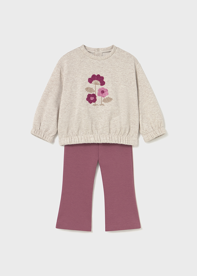 Mayoral Pullover and leggings set - Rose