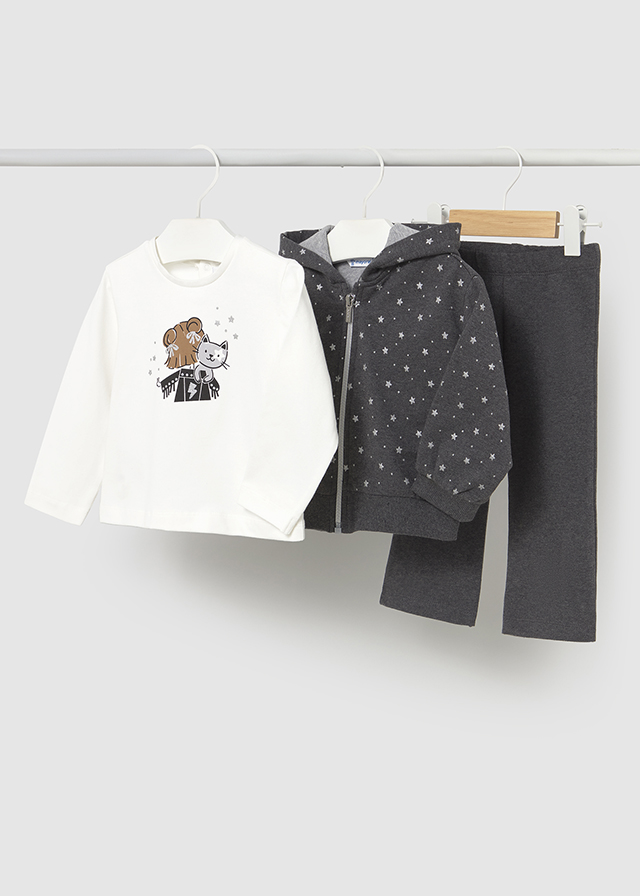 Mayoral 3 piece tracksuit - H. Lead