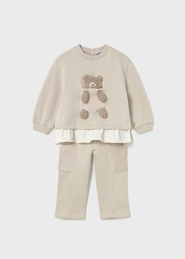 Mayoral Tracksuit - Sand