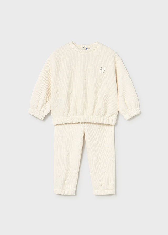 Mayoral Padded tracksuit - Macchiato