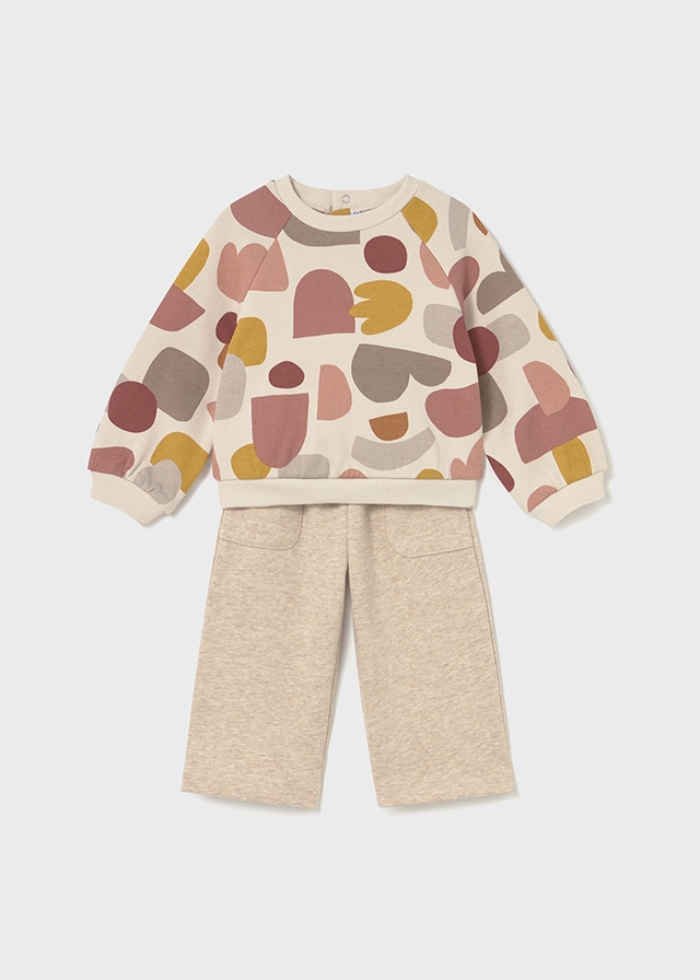 Mayoral Pullover tracksuit - Toffee