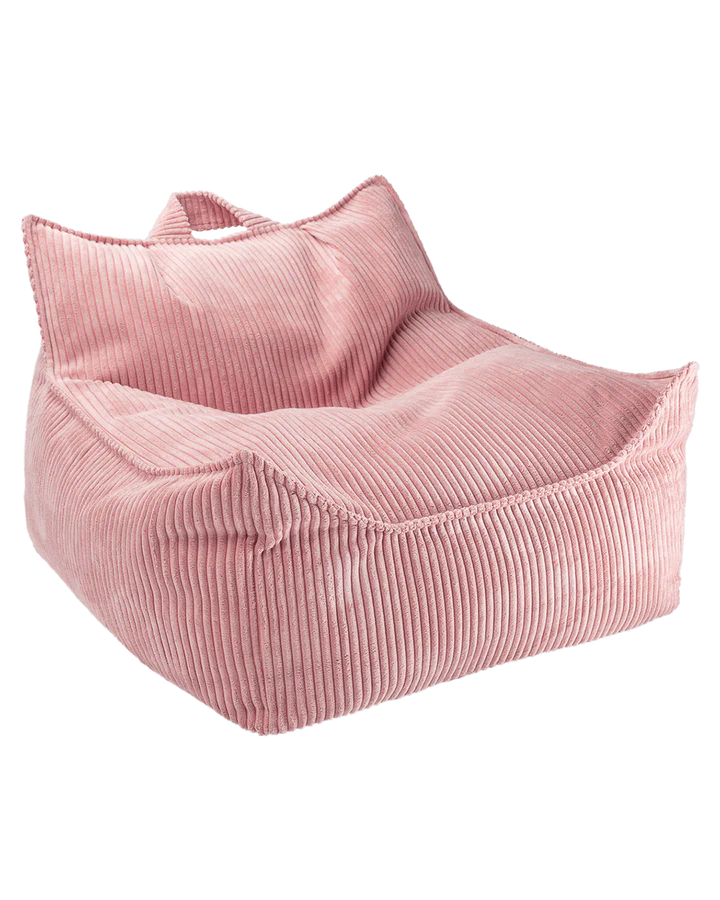 WigiWama Pink Mousse Beanbag Chair 