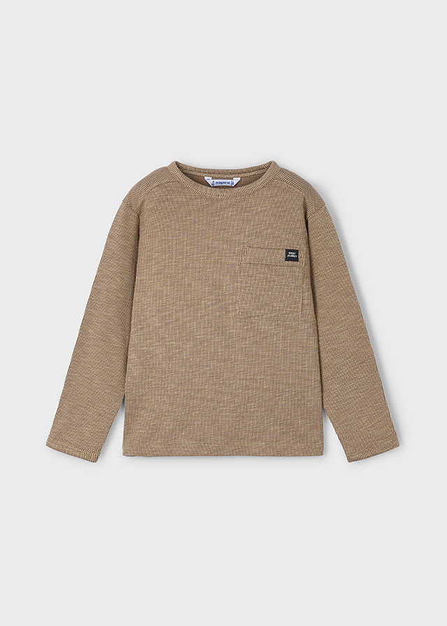 Mayoral Long Sleeve t-shirt - Caramel
