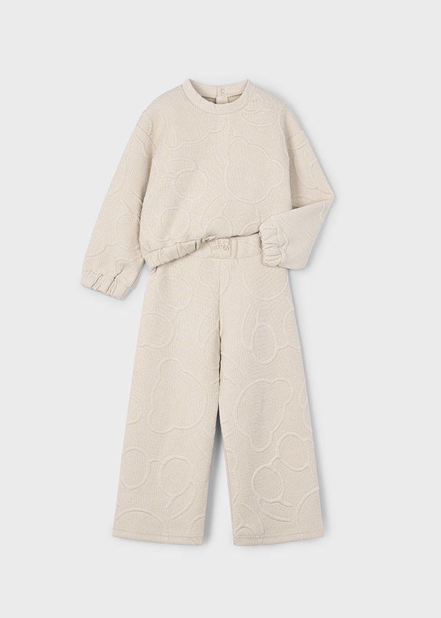 Mayoral Padded tracksuit - Sand