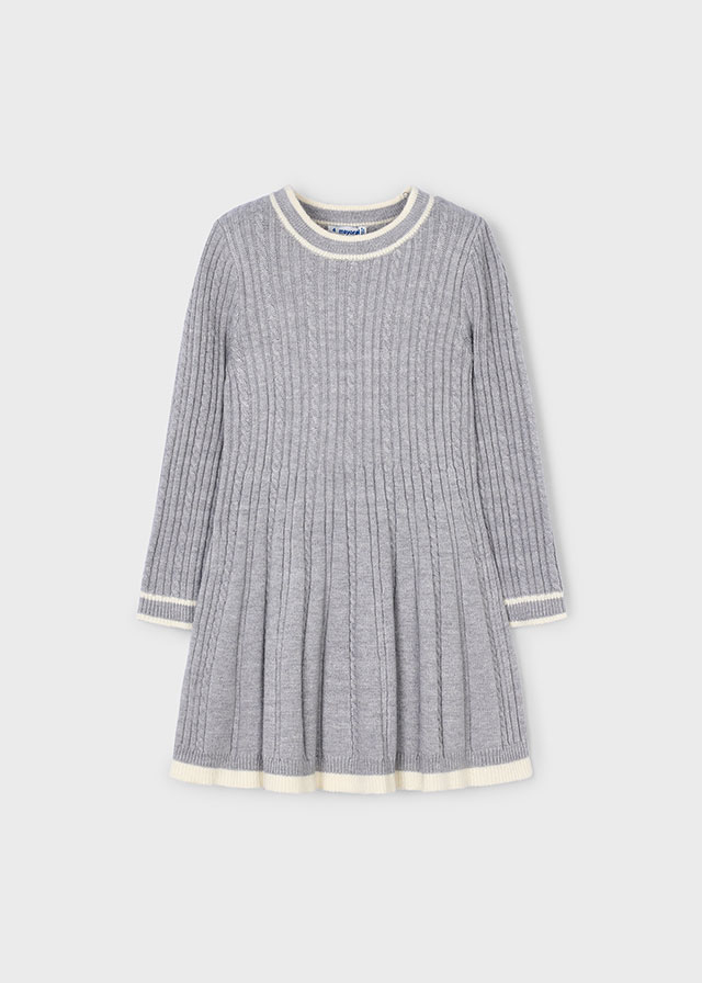 Mayoral Knit dress - Silver