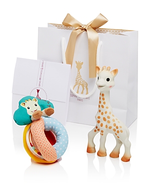 Sophie La Girafe Sophisticated Set with Sophie La Girafe & Rattle 