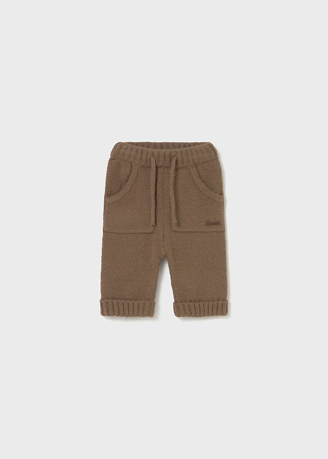Mayoral Knitted long pants - Brown