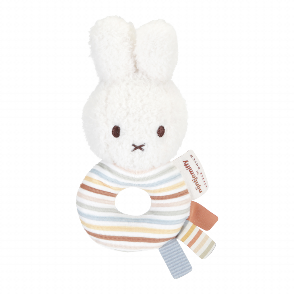 Little Dutch Rattle Miffy Sunny Stripes 