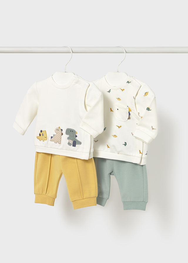 Mayoral Knit set (4 garments) - Honey