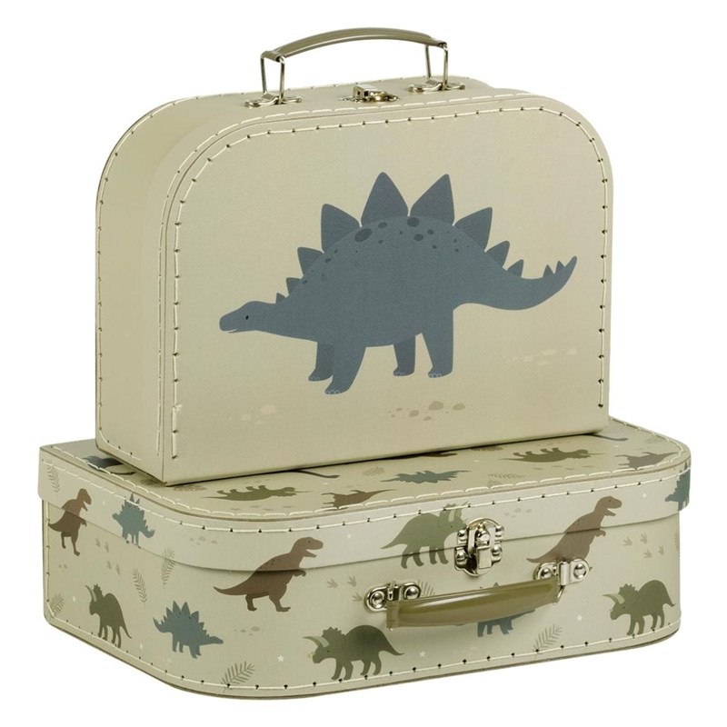 Set of 2 Suitcase Dinosaurs 