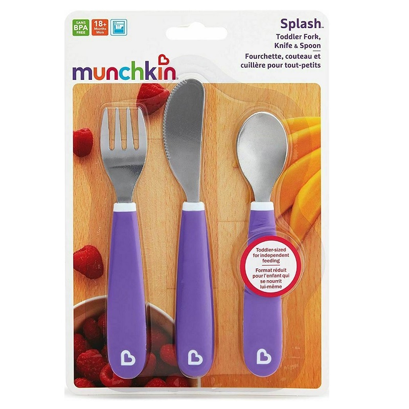 Munchkin Splash Toddler Cutlery - 3 Parts