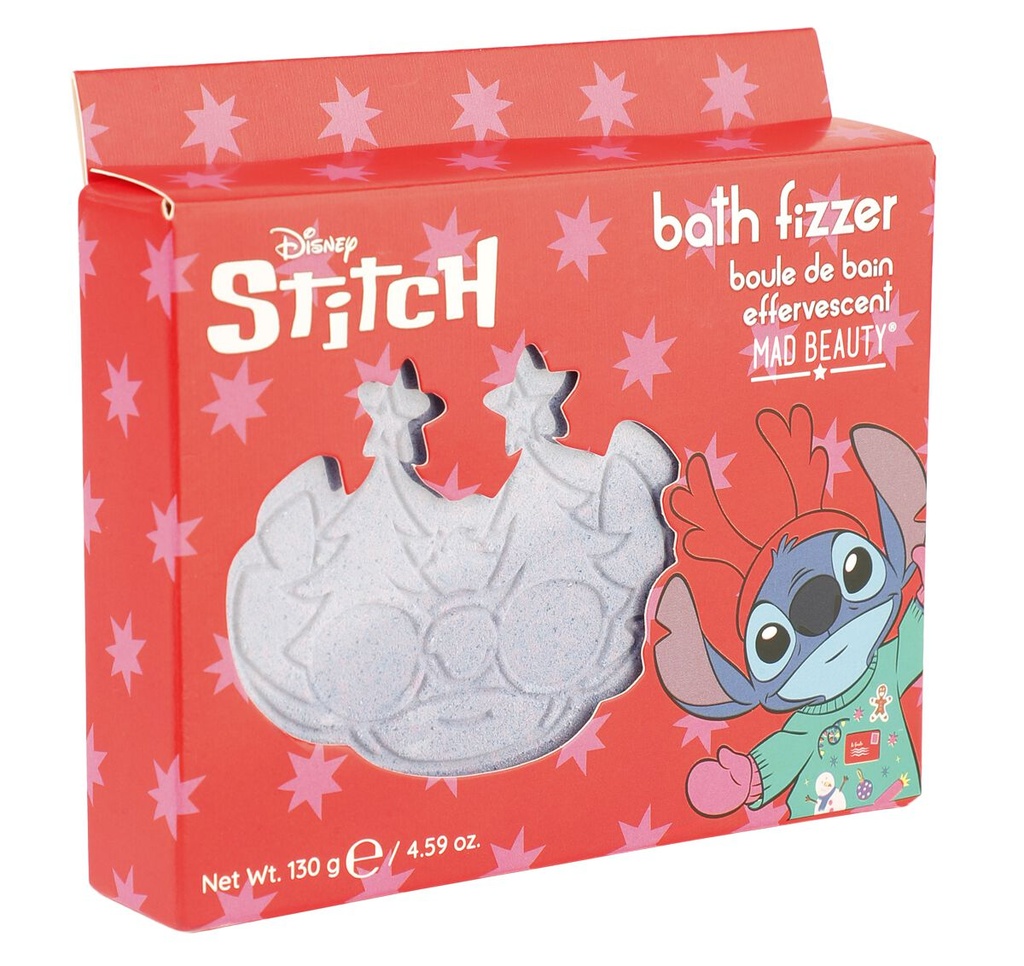 Mad Beauty Disney Stitch Effervescent Bath Bomb 