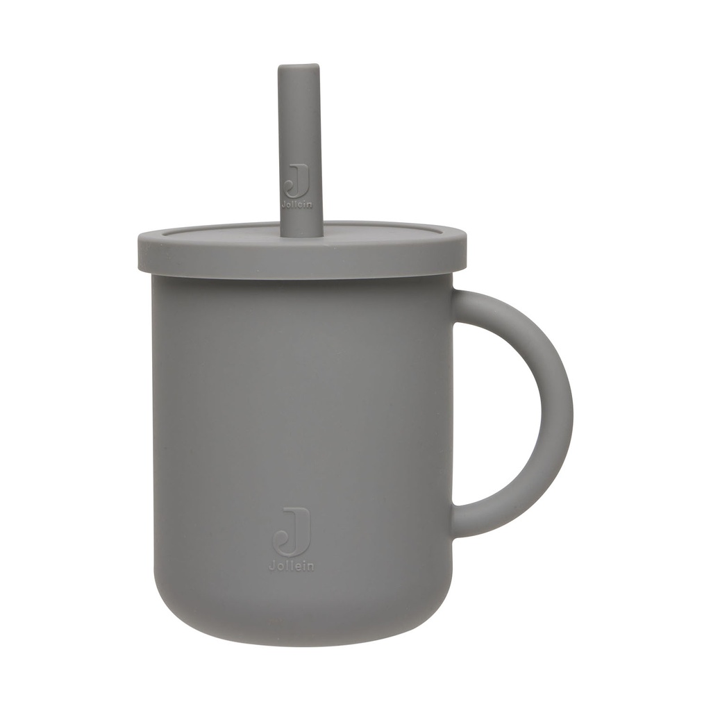 Jollein Silicon Drinking Cup Storm Grey