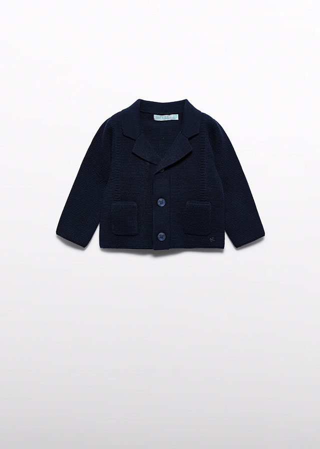 Abel & Lula Knit jacket - Navy