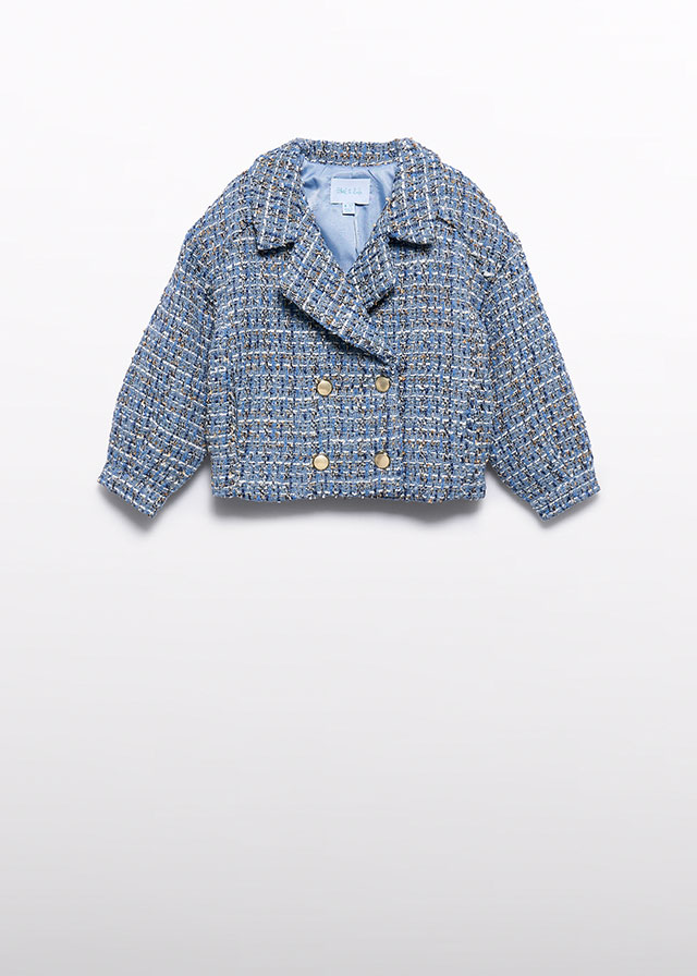 Abel & Lula jacket - Sky blue
