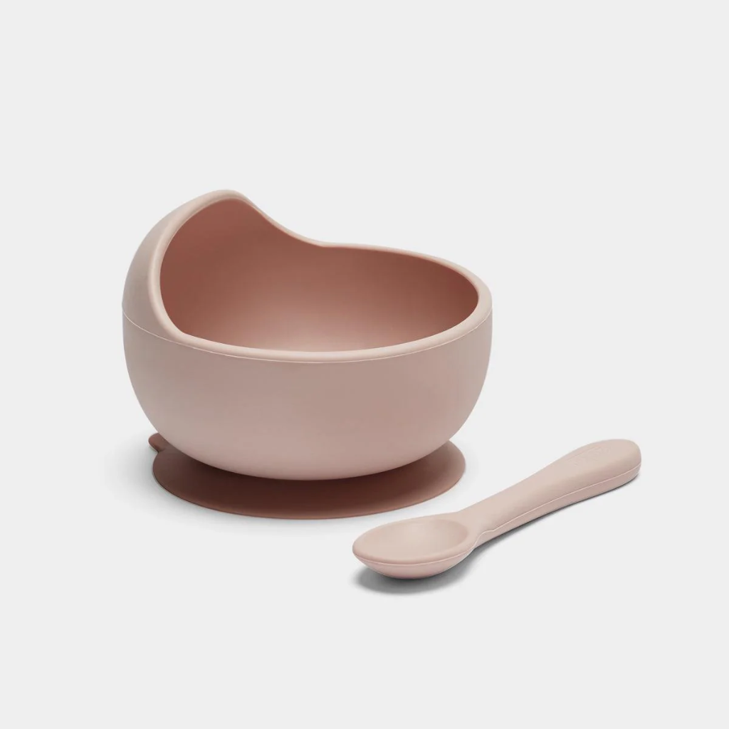 Silicone Suction Bowl Blush 