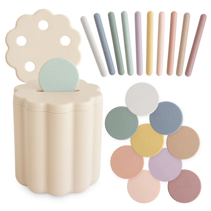 Mushie Coin & Tube Sorting Set 